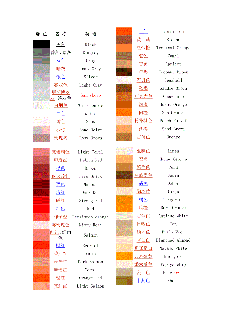 颜色种类_第1页