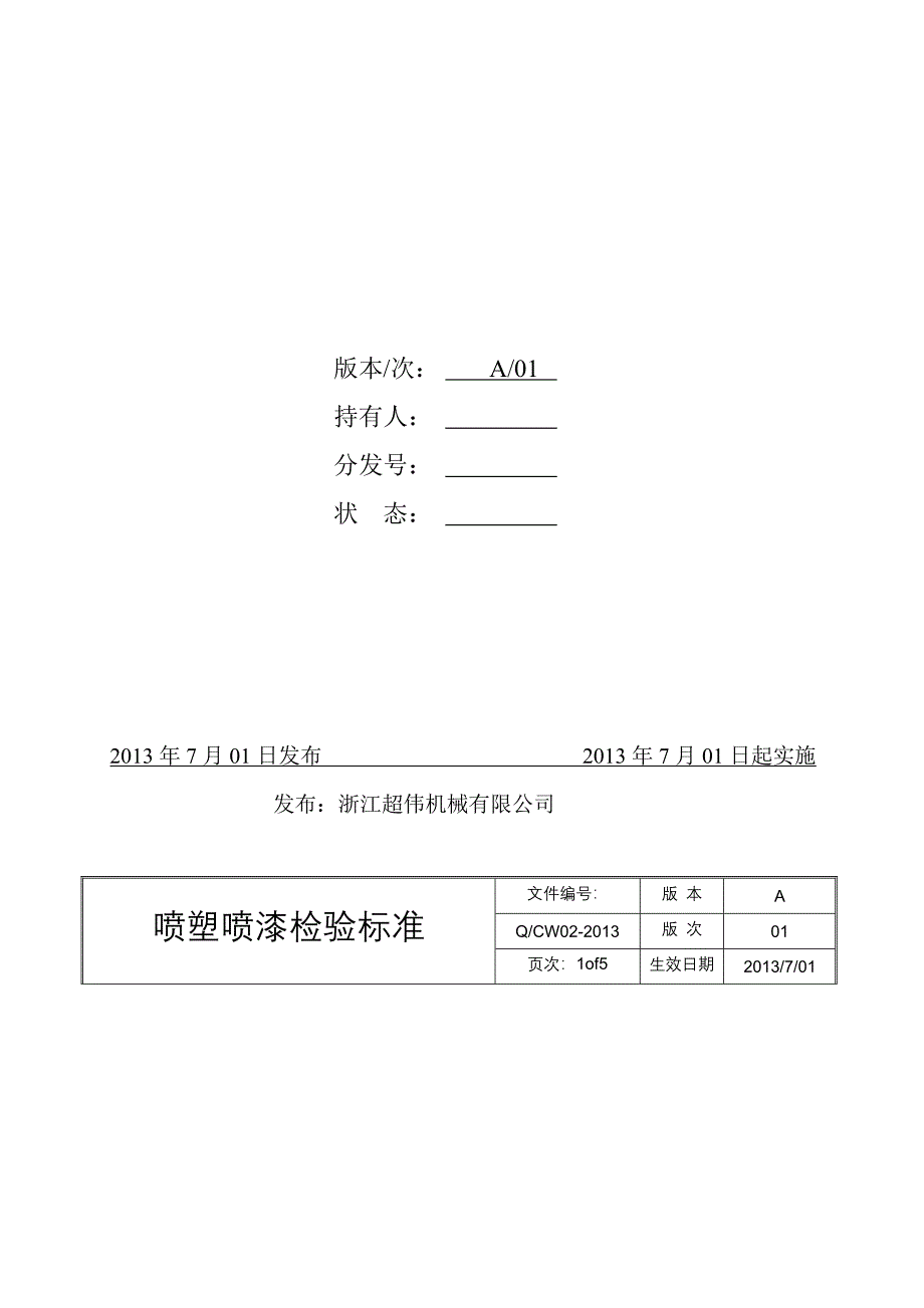 检验标准喷塑、喷漆、电镀、发黑_第2页