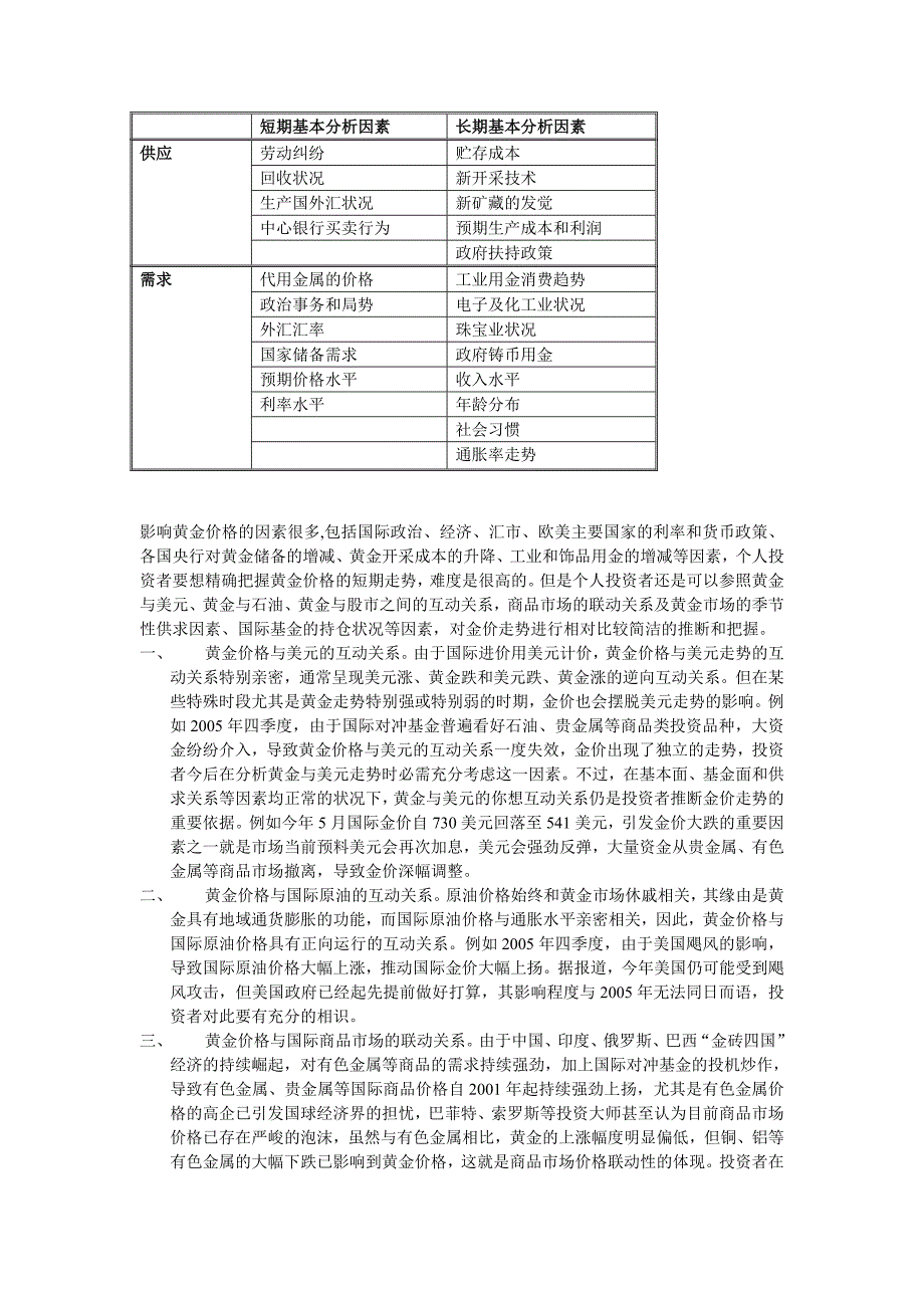 影响金价的因素_第3页