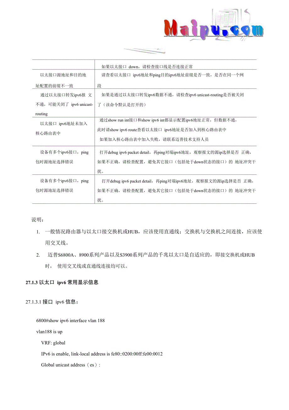 第26章 IPv6故障排除_第2页