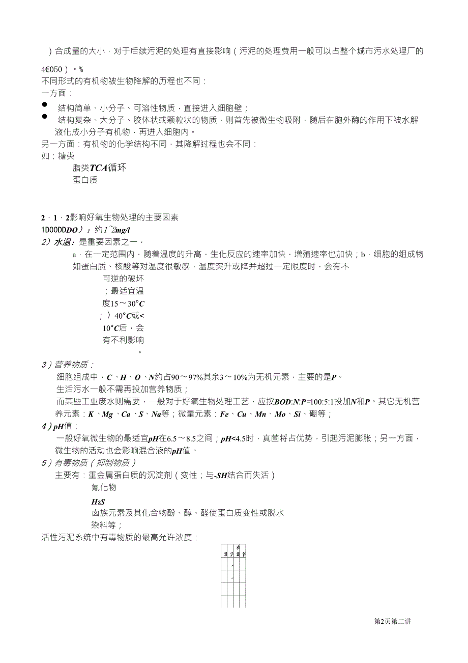 2好氧生物处理(原理与工艺)_第2页