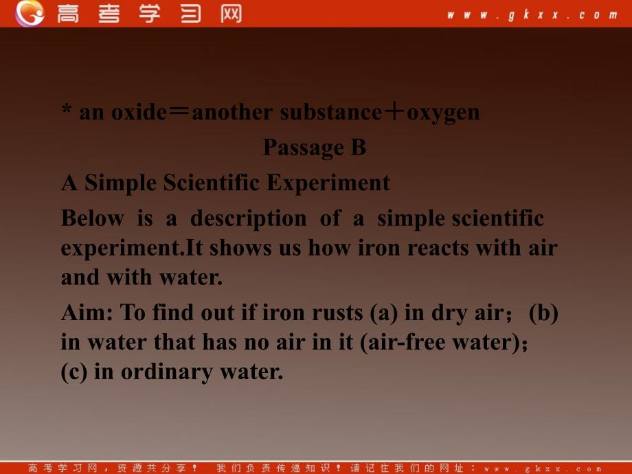 高一英语课件：Module 5《A Lesson in a Lab》英汉对照（山东专用外研版必修1）_第4页