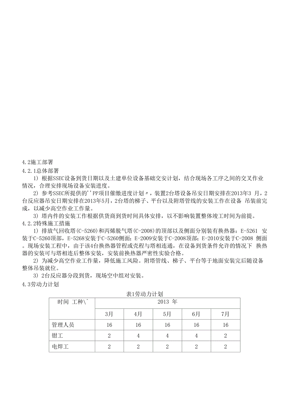 塔、反应类设备安装施工方案_第4页