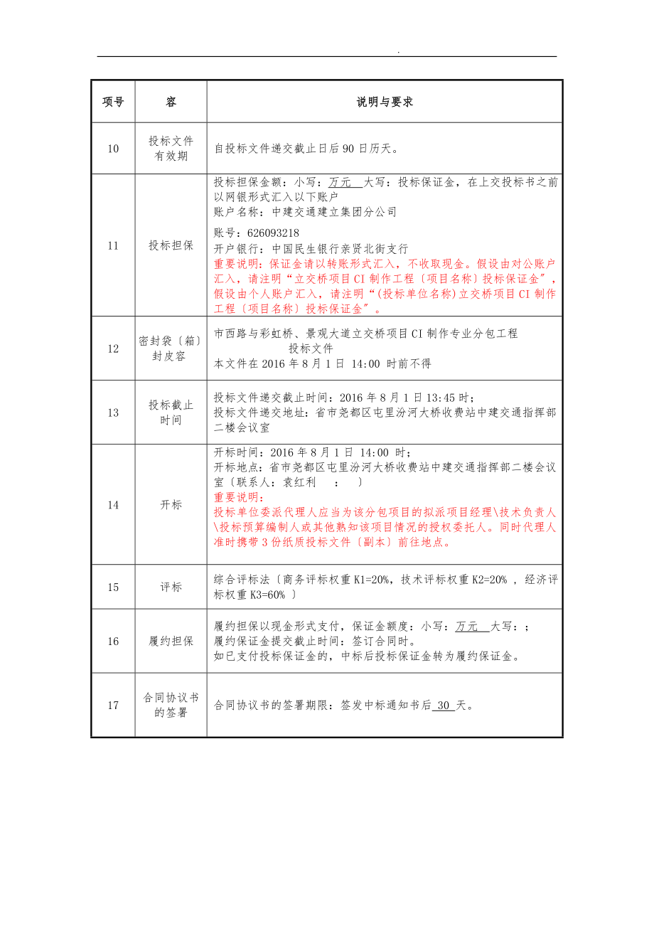 分包招标文件(CI制作工程)_第4页