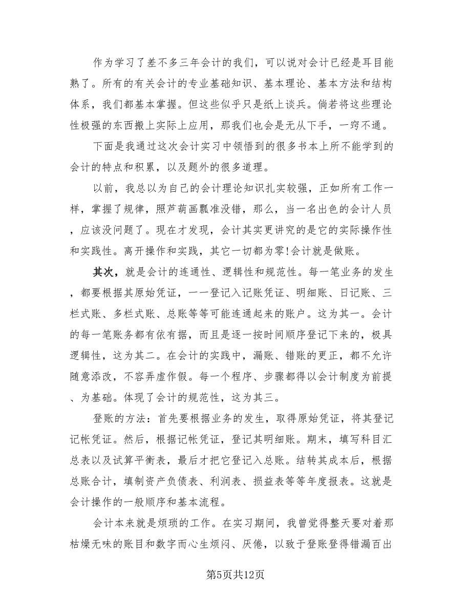 会计师事务所毕业实习总结（四篇）.doc_第5页