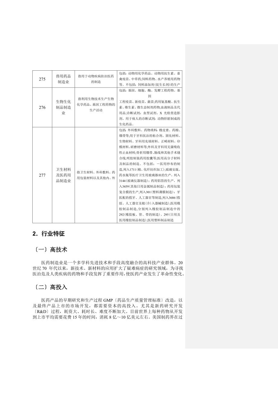 医药行业分析报告_第4页