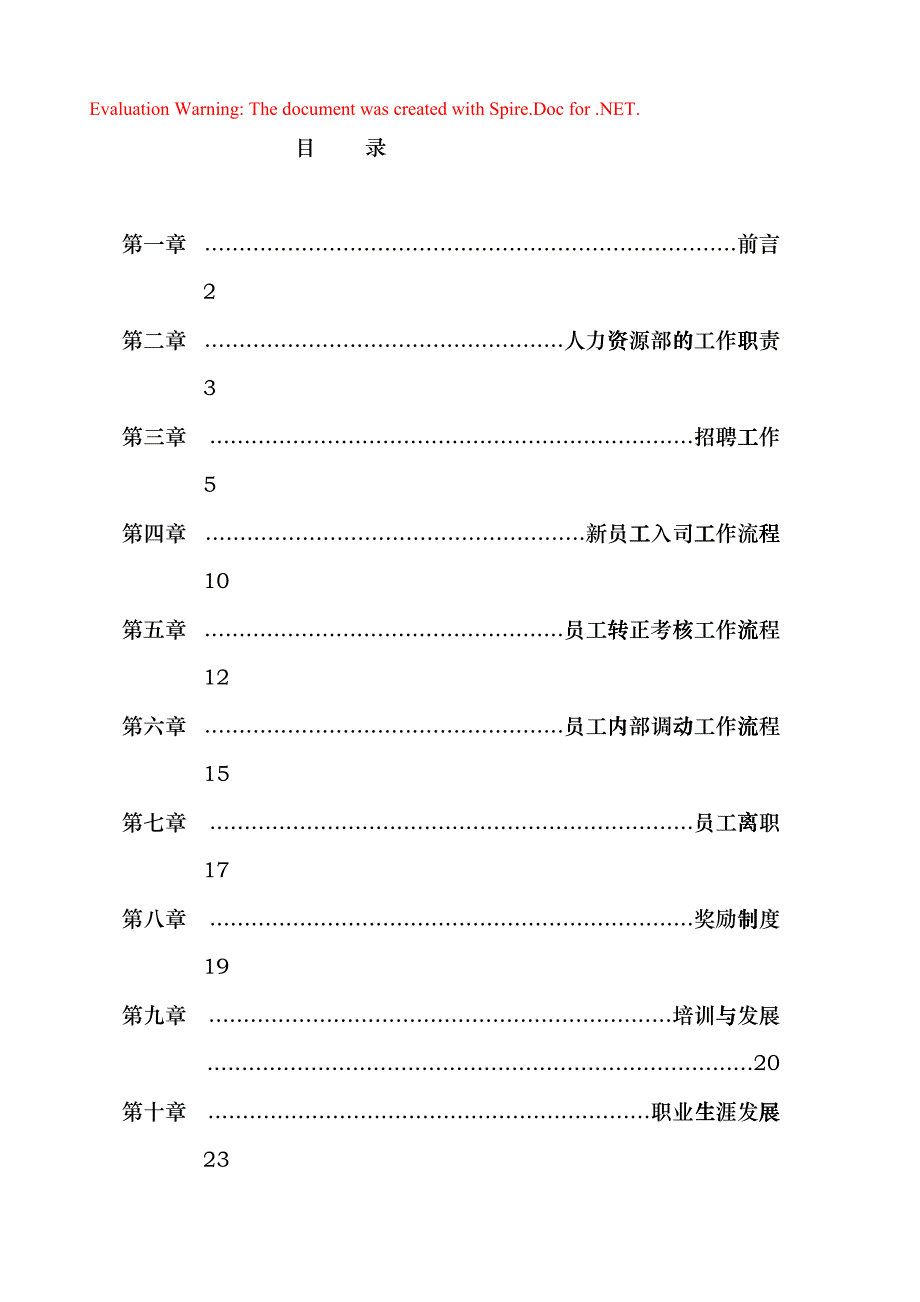 人力资源部的工作规范fqco_第1页