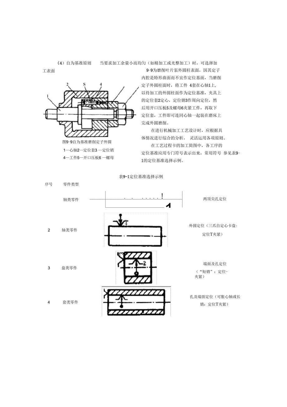 机械加工工艺方案设计书实验_第5页