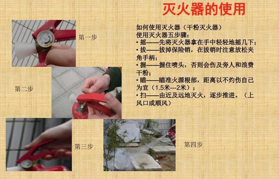 消防器材使用培训PPT课件_第5页