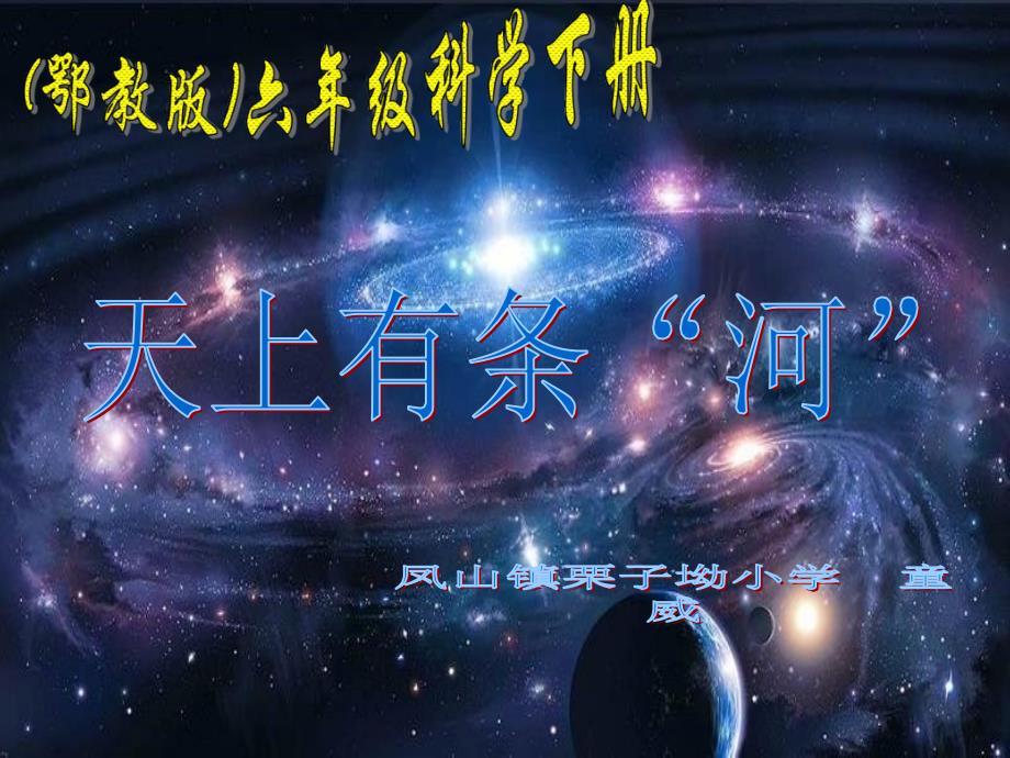 六年级科学下册天上有条河_第1页