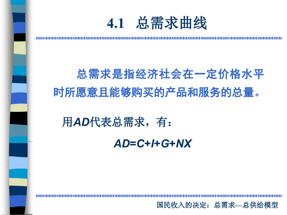 第4章国民收入决定总需求总供给模型课件_第3页