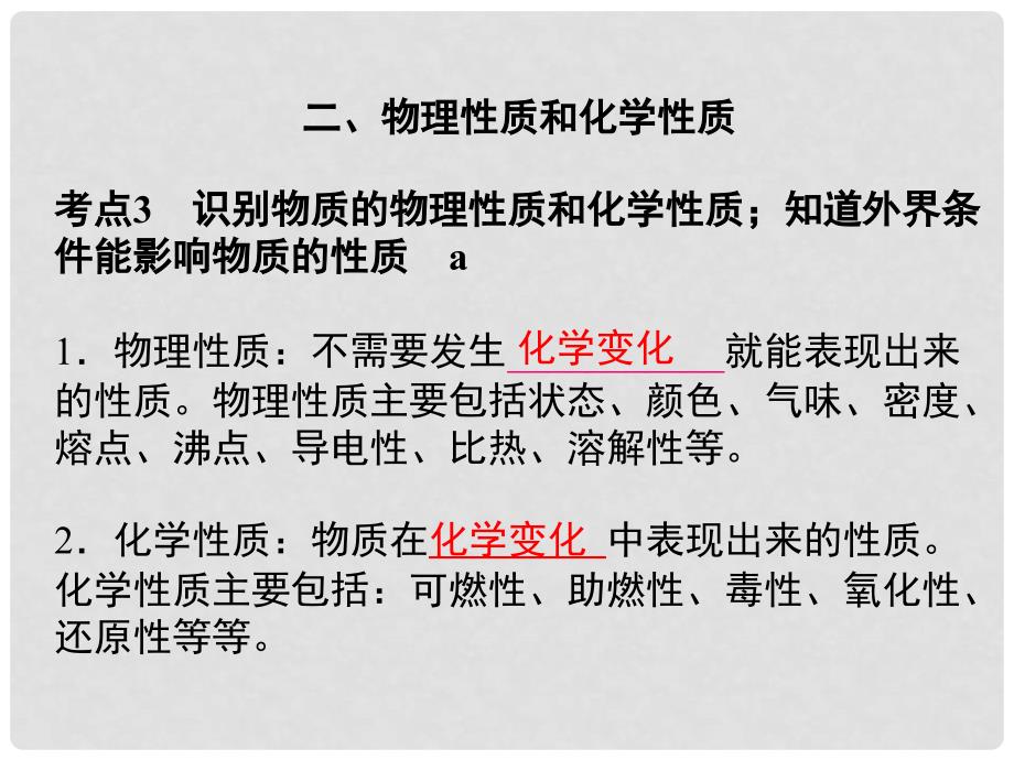 浙江省中考科学复习 第四篇 地球、宇宙和空间科学 第35课时 常见的化学反应（二）课件_第3页