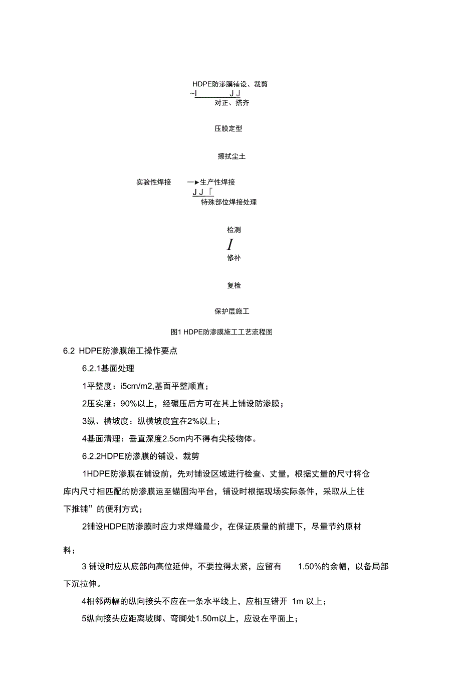 HDPE防渗膜铺设施工工艺工法_第3页