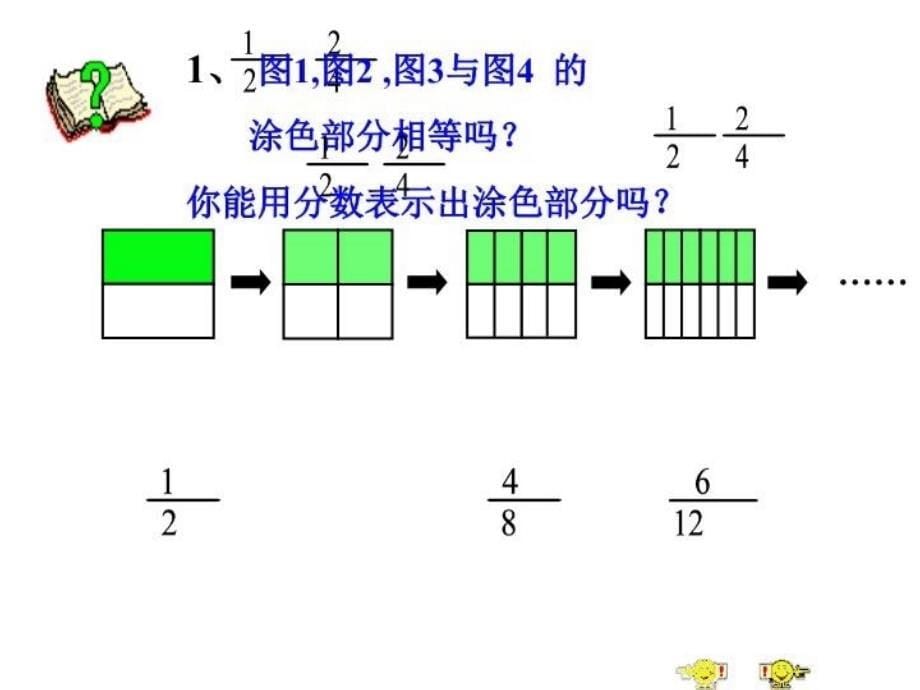 精品五年级下数学课件分数的基本性质苏教版可编辑_第5页