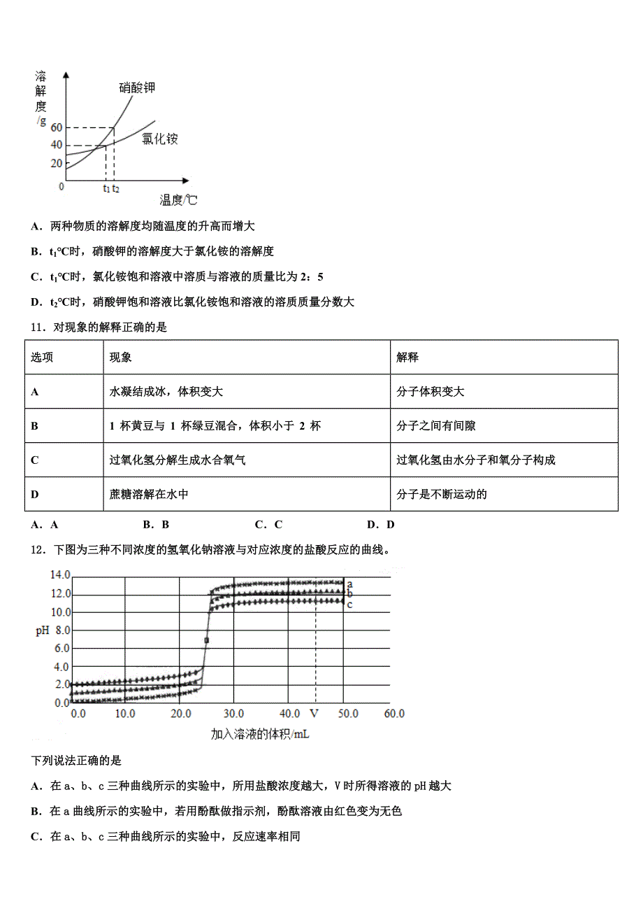 湖南省常德市澧县、临澧县重点中学2022-2023学年中考化学押题卷含解析_第3页