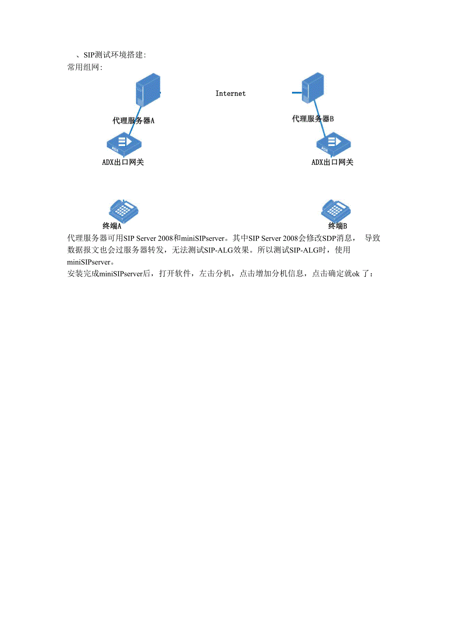 SIP测试环境搭建与SIP_第1页