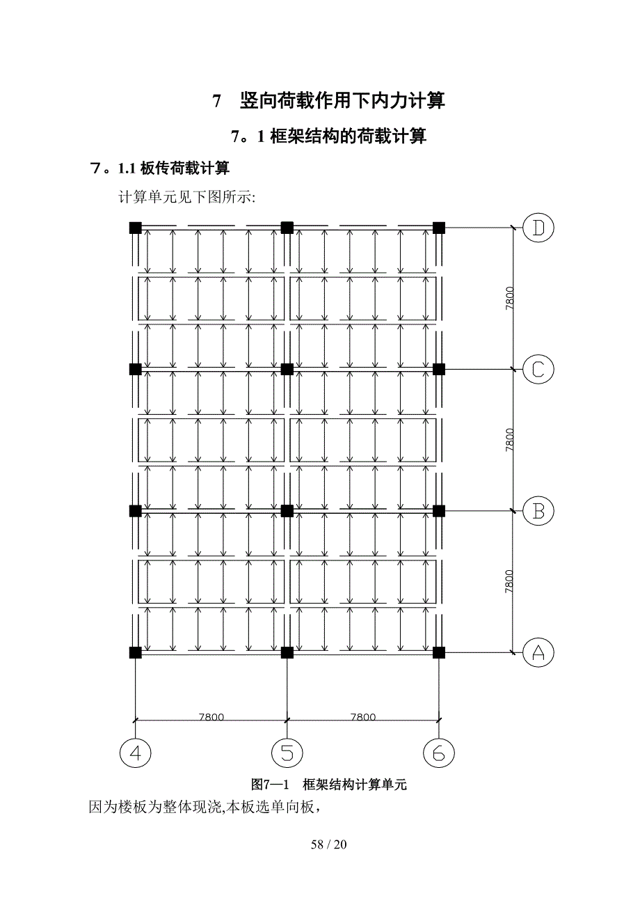 竖向荷载作用下的内力计算_第1页