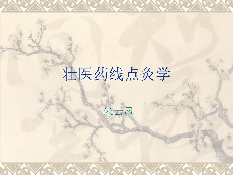 壮医药线点灸学.ppt_第1页