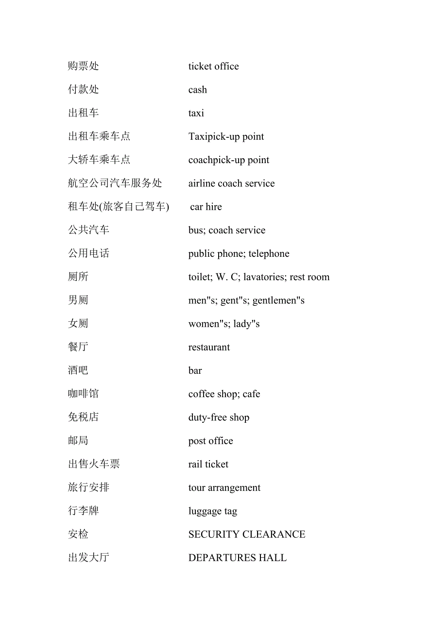 民航英语基础课件_第4页