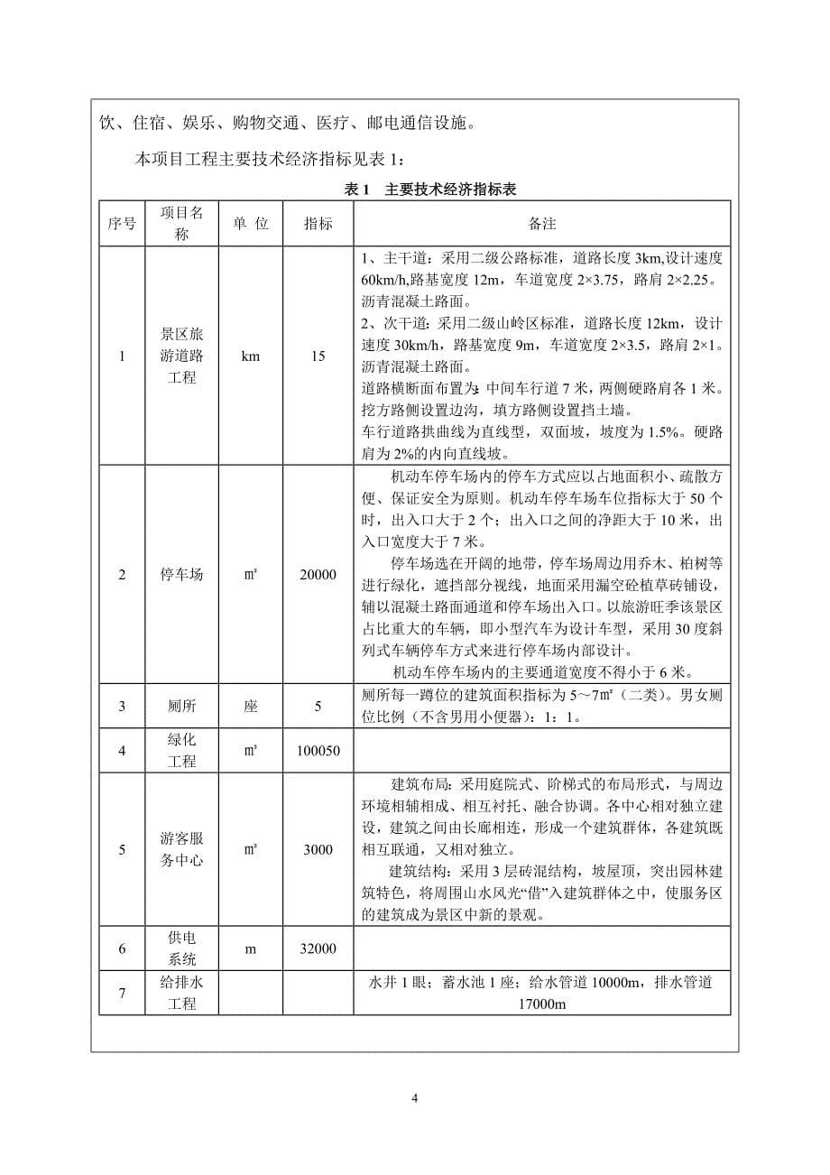 某某县金沙滩生态旅游区基础设施建设项目环境评估报告书_第5页