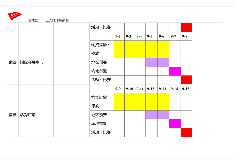 金龙鱼三人排球挑战赛执行手册0717_第4页