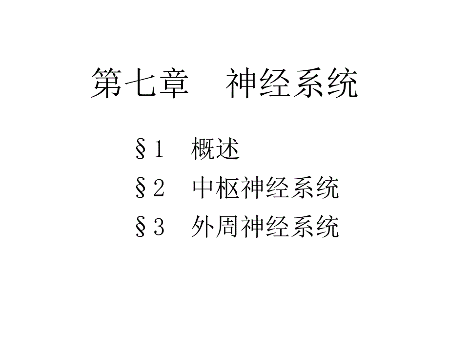 人体解剖生理学7.第七章神经系统_第3页