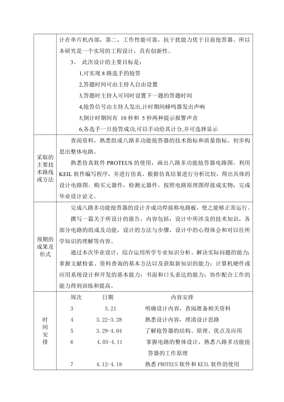 多路智力竞赛抢答器设计（软件部分）_第4页