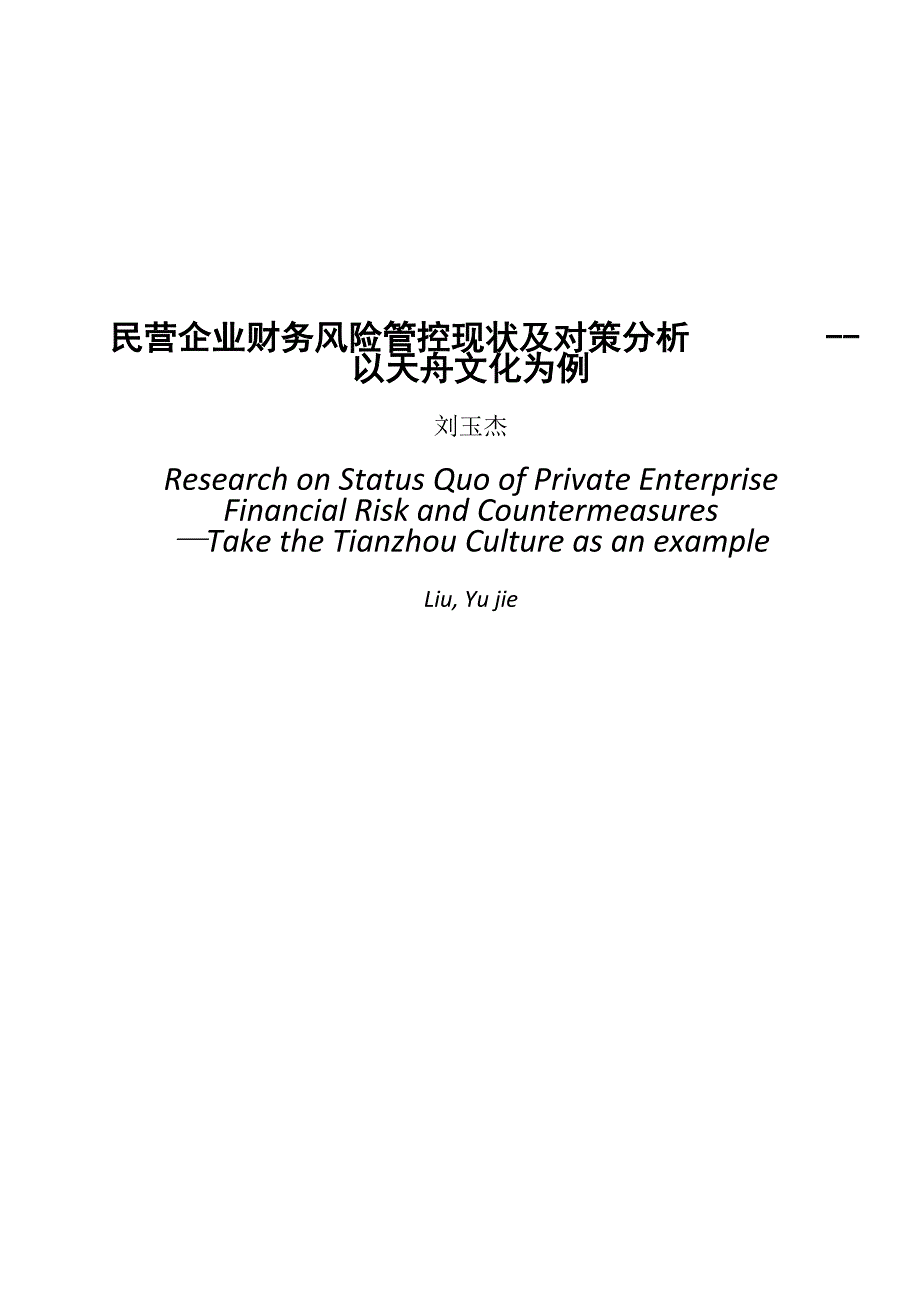 民营企业财务风险管控现状及对策分析以天舟文化为例_第3页