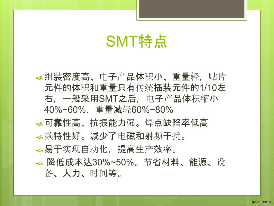 SMT制程基础知识介绍1课件(PPT 33页)_第3页