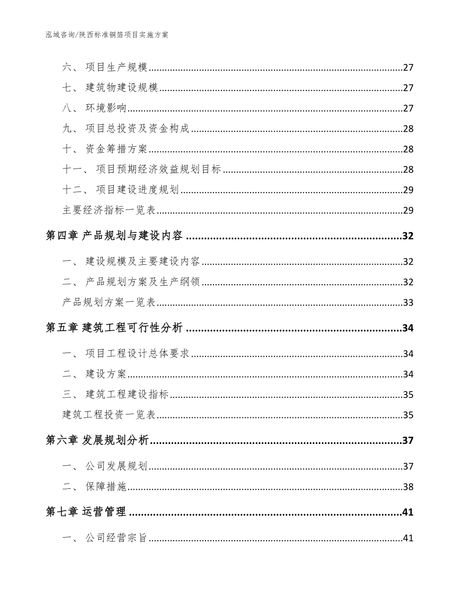 陕西标准铜箔项目实施方案模板参考_第2页