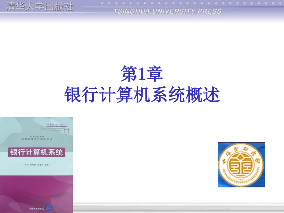 《银行计算机系统》精品课件(清华版)_第1页