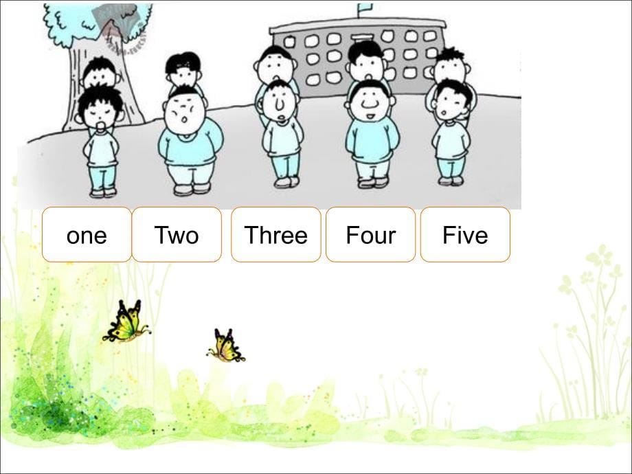 三年级上册英语课件Unit 3 What39;s Your Number Lesson 1 ∣重大版(共15张PPT)_第5页