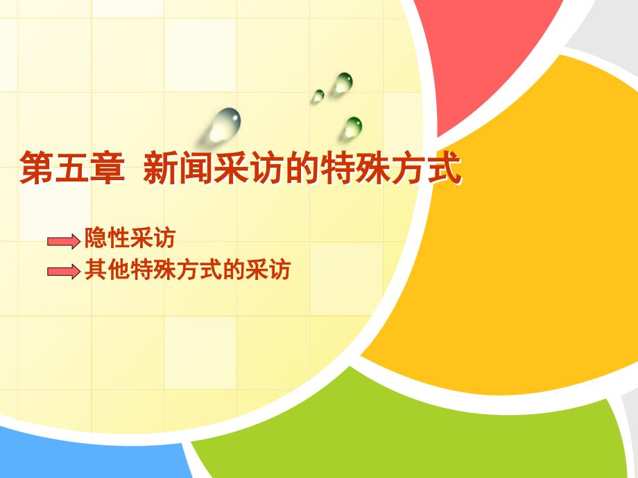 第五章_采访特殊方法.课件_第1页