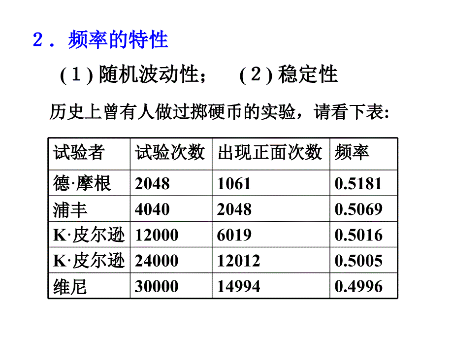 概率教案1-2 概率、古典概型_第3页