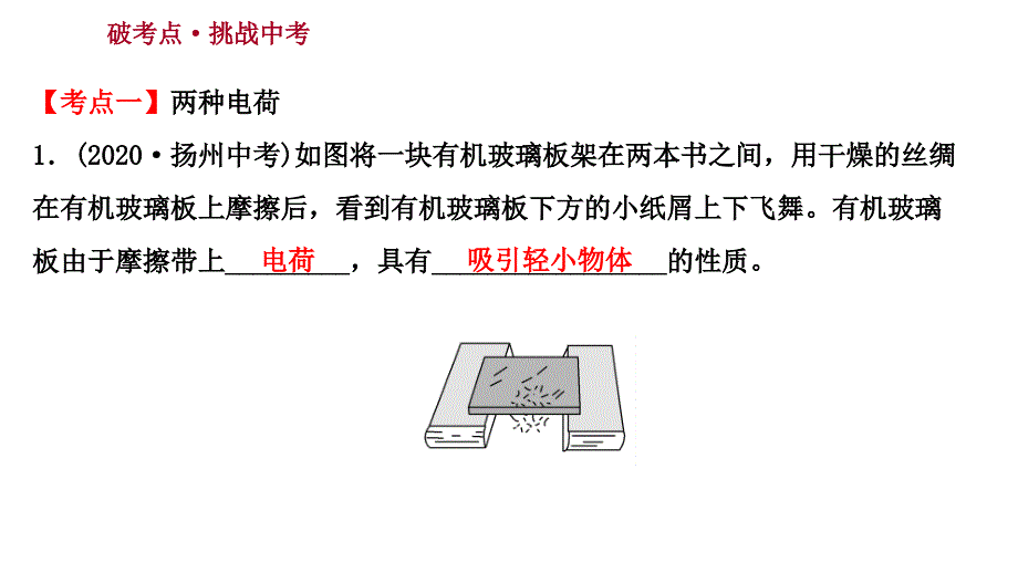 人教版 九年级物理 期末复习课 第十五章电流和电路 习题课件(共16张PPT)_第2页