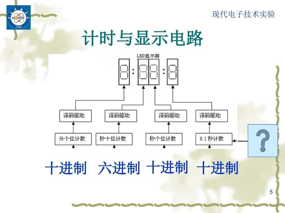 uestc电子实验实验电子秒表_第5页