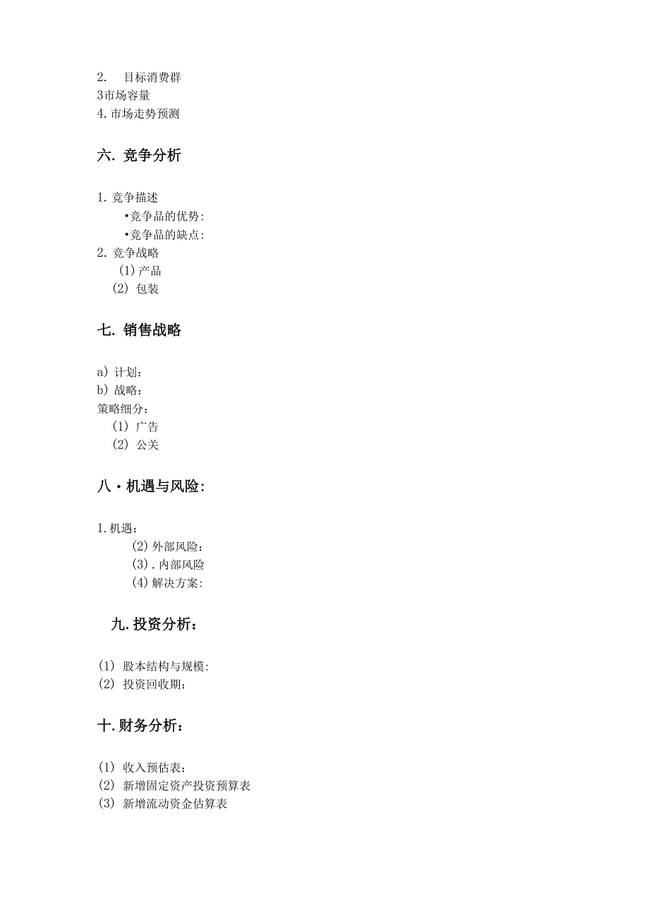 商业策划计划书_第4页