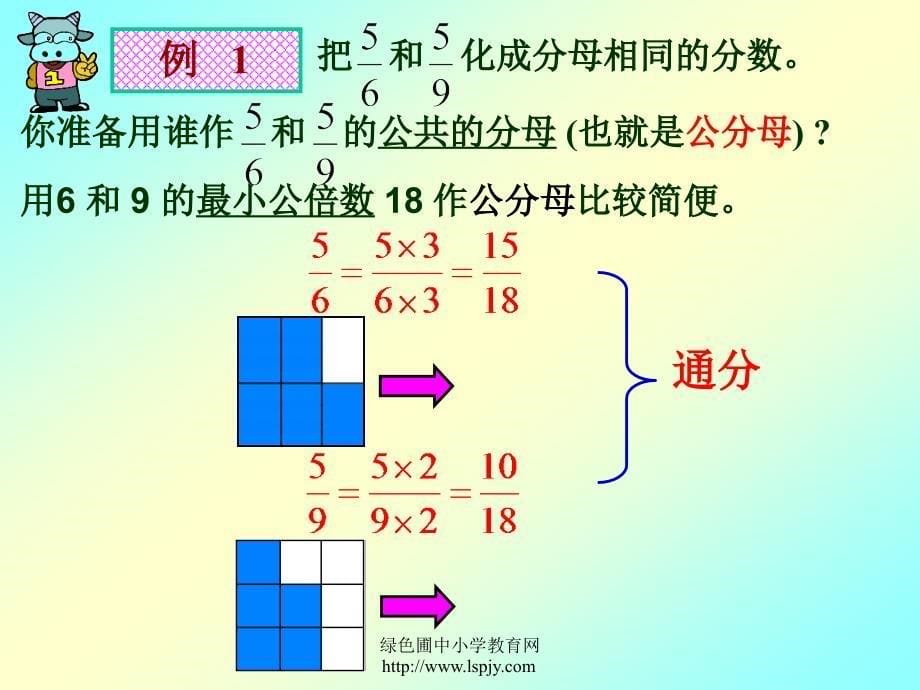 人教版五年级数学下册[分数的通分]课件ppt副本_第5页