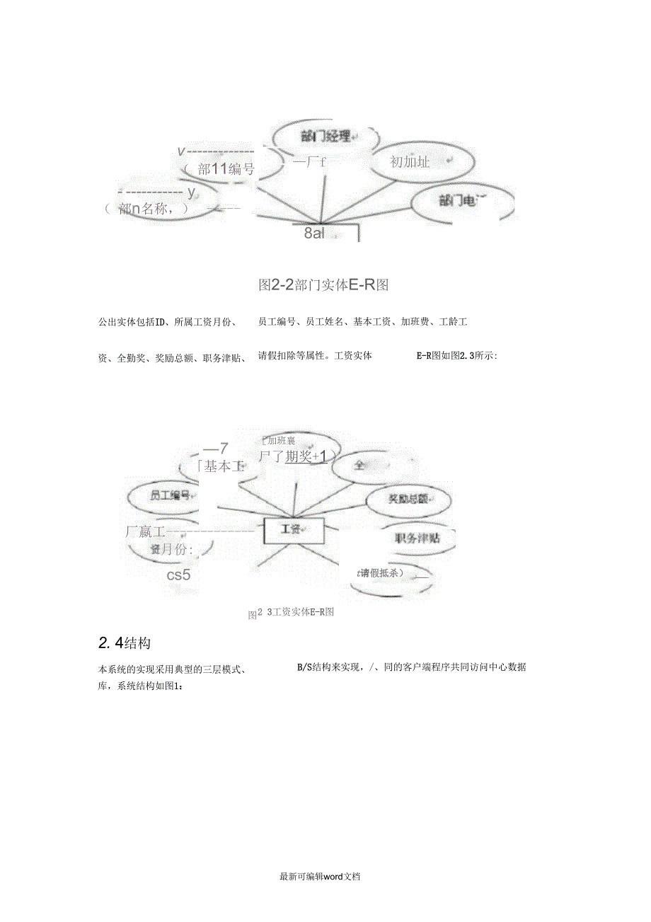 人事管理系统概要设计说明书_第4页