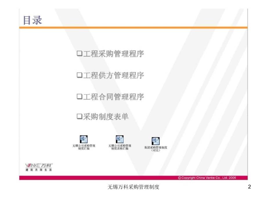 无锡万科采购管理制度课件_第2页