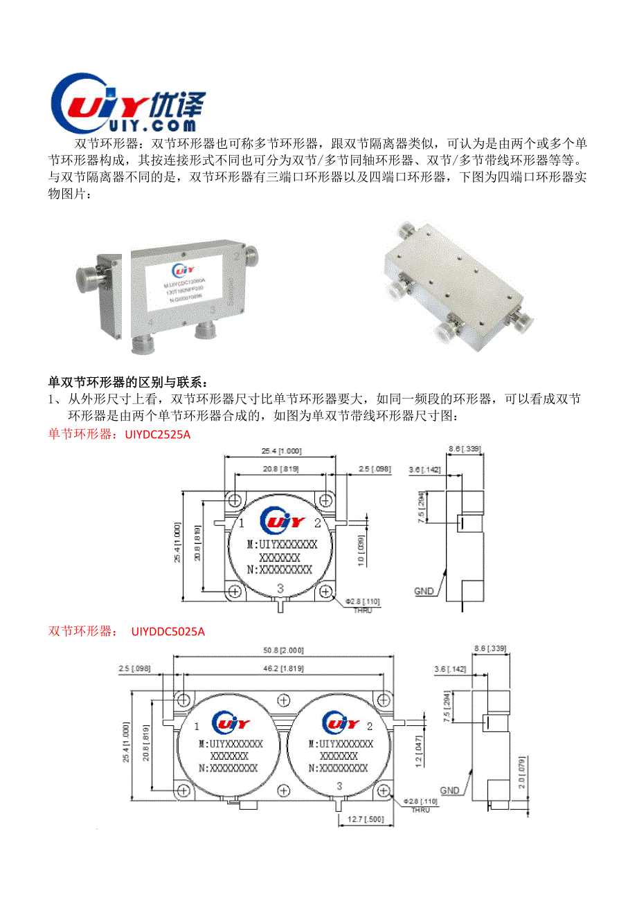 单节环形器和双节环形器的区别与联系_第2页