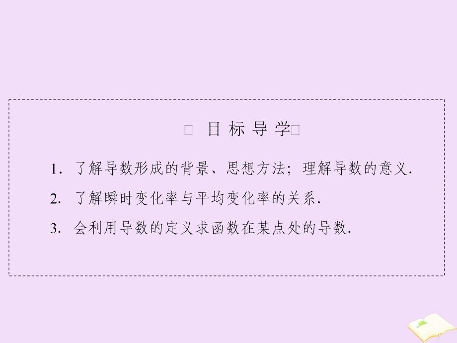 20222023高中数学第3章导数及其应用3.1.1变化率问题3.1.2导数的概念课件新人教A版选修_第4页