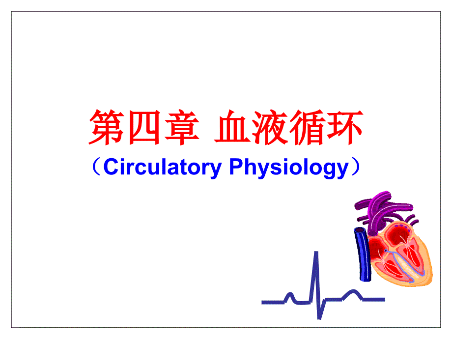 生理学循环心脏ppt课件_第1页