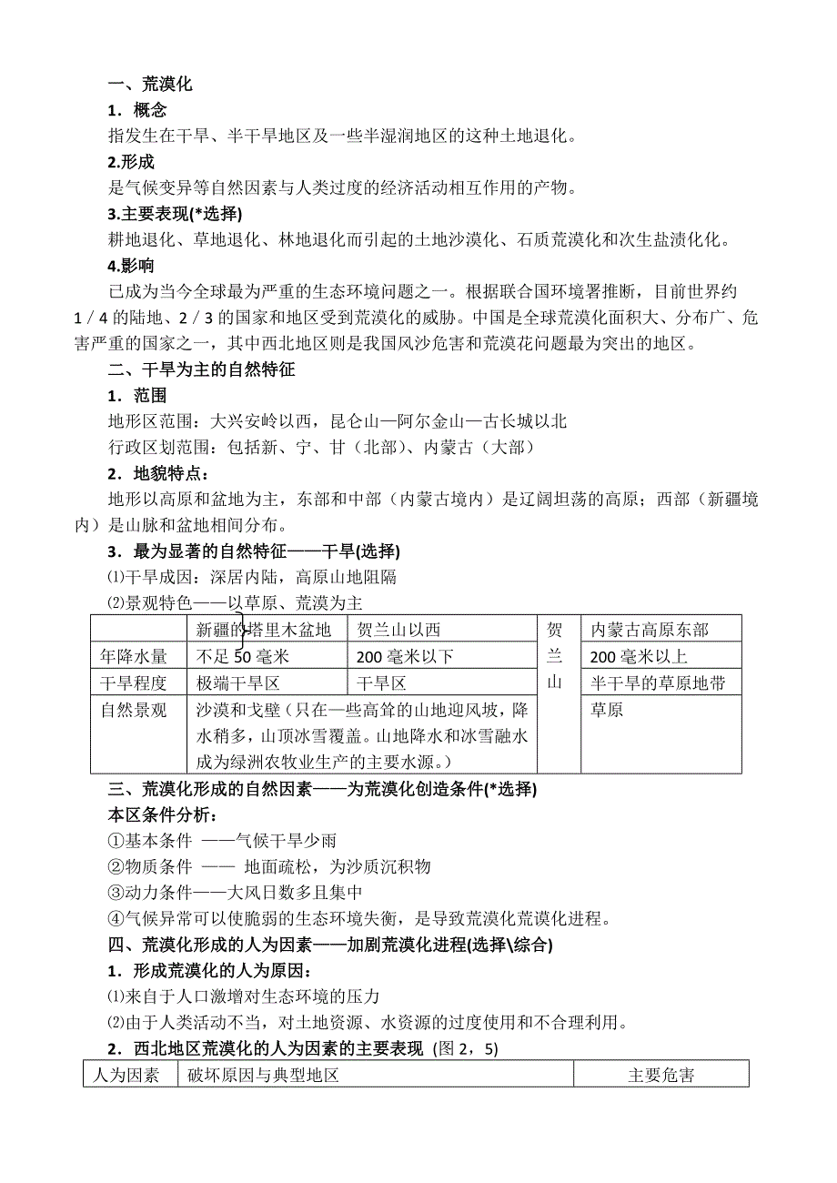 地理必修三知识清单_第4页