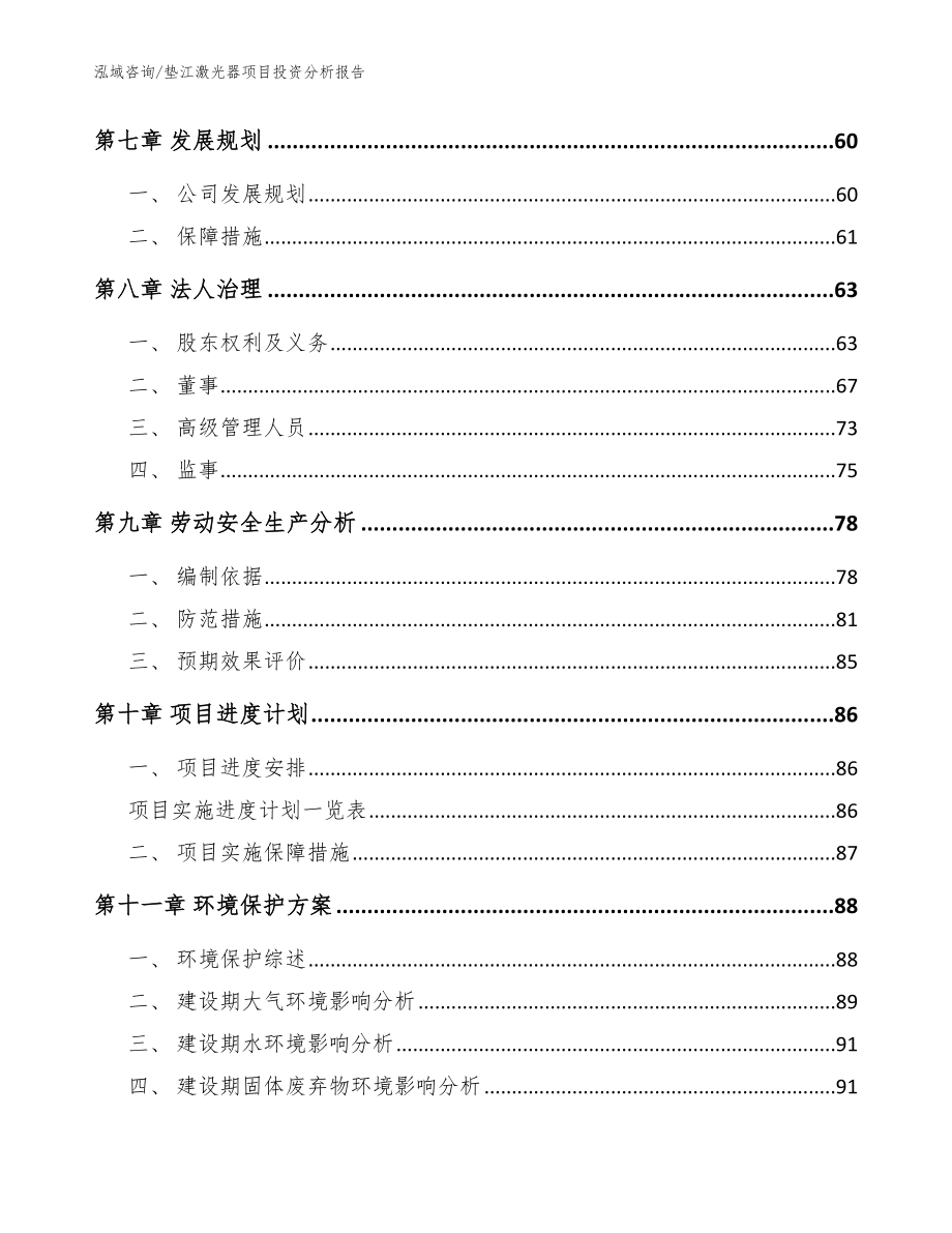 垫江激光器项目投资分析报告（模板范本）_第3页