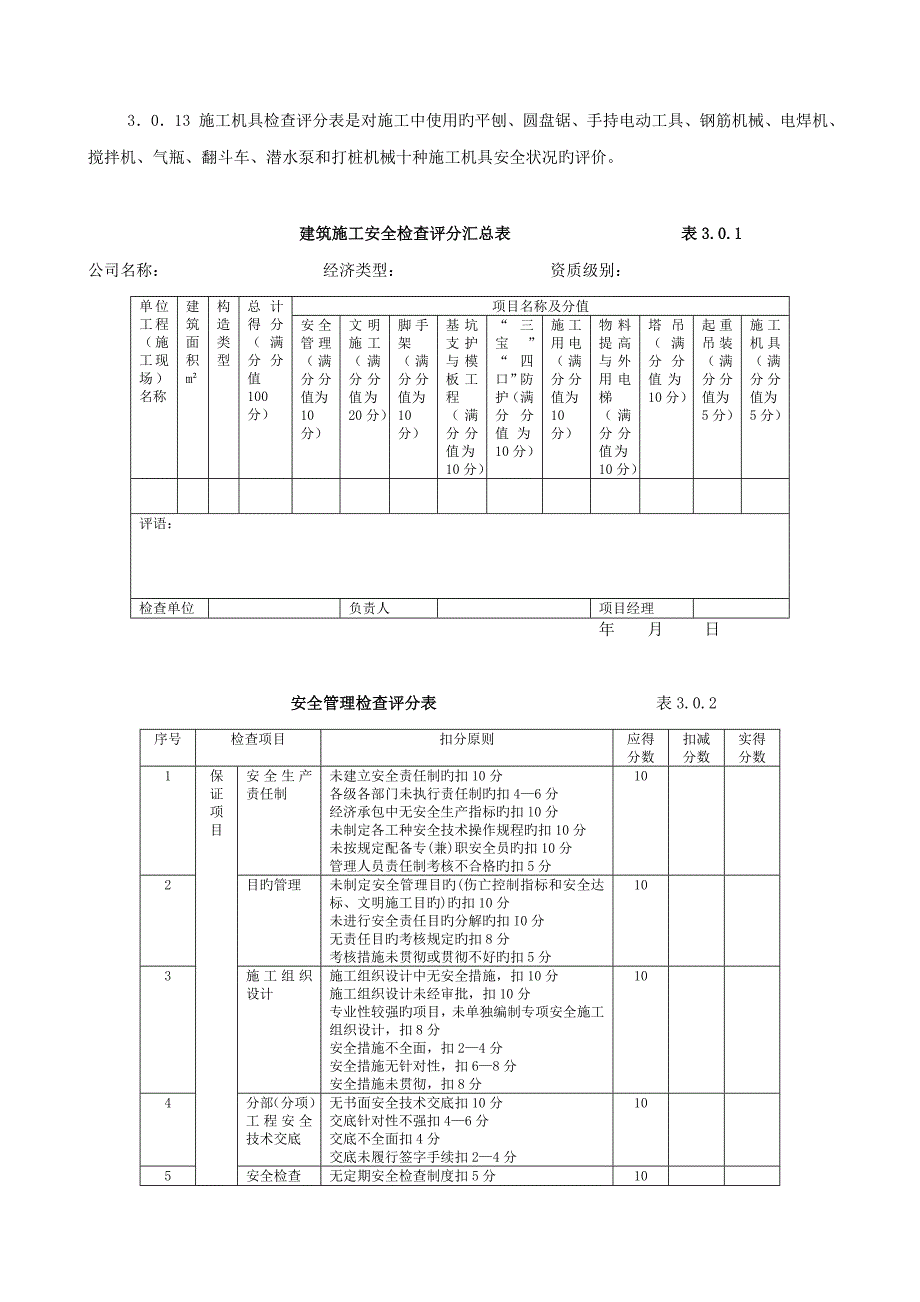 优质建筑综合施工安全检查重点标准_第4页