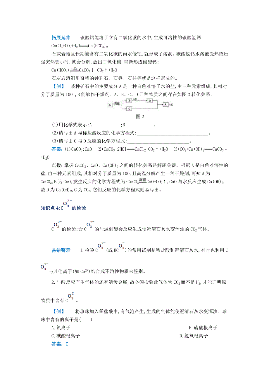 九年级化学下册第十一单元课题1生活中常见的盐导学案新版新人教版新版新人教版初中九年级下册化学学案_第3页