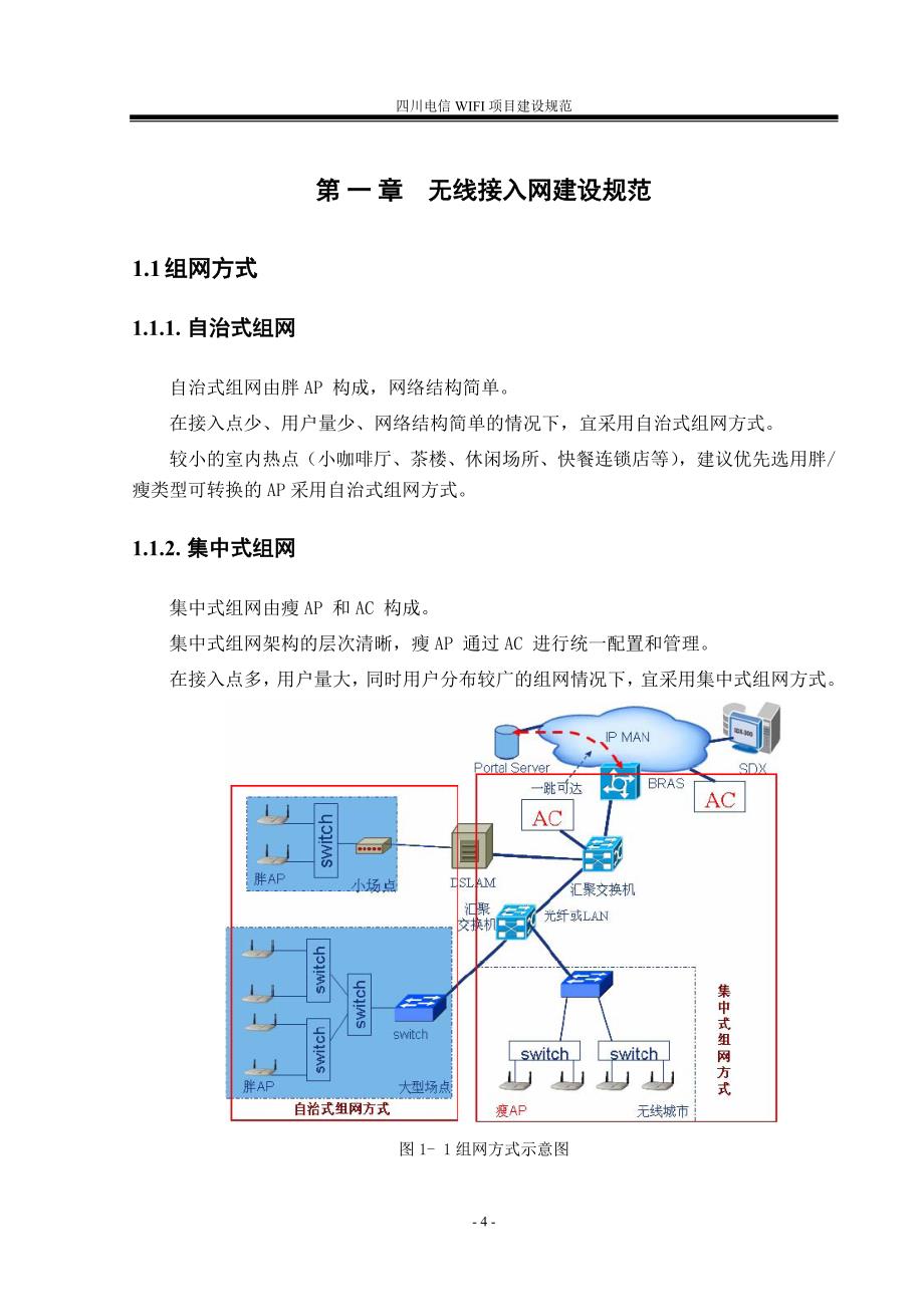 四川电信WIFI建设规范_第4页