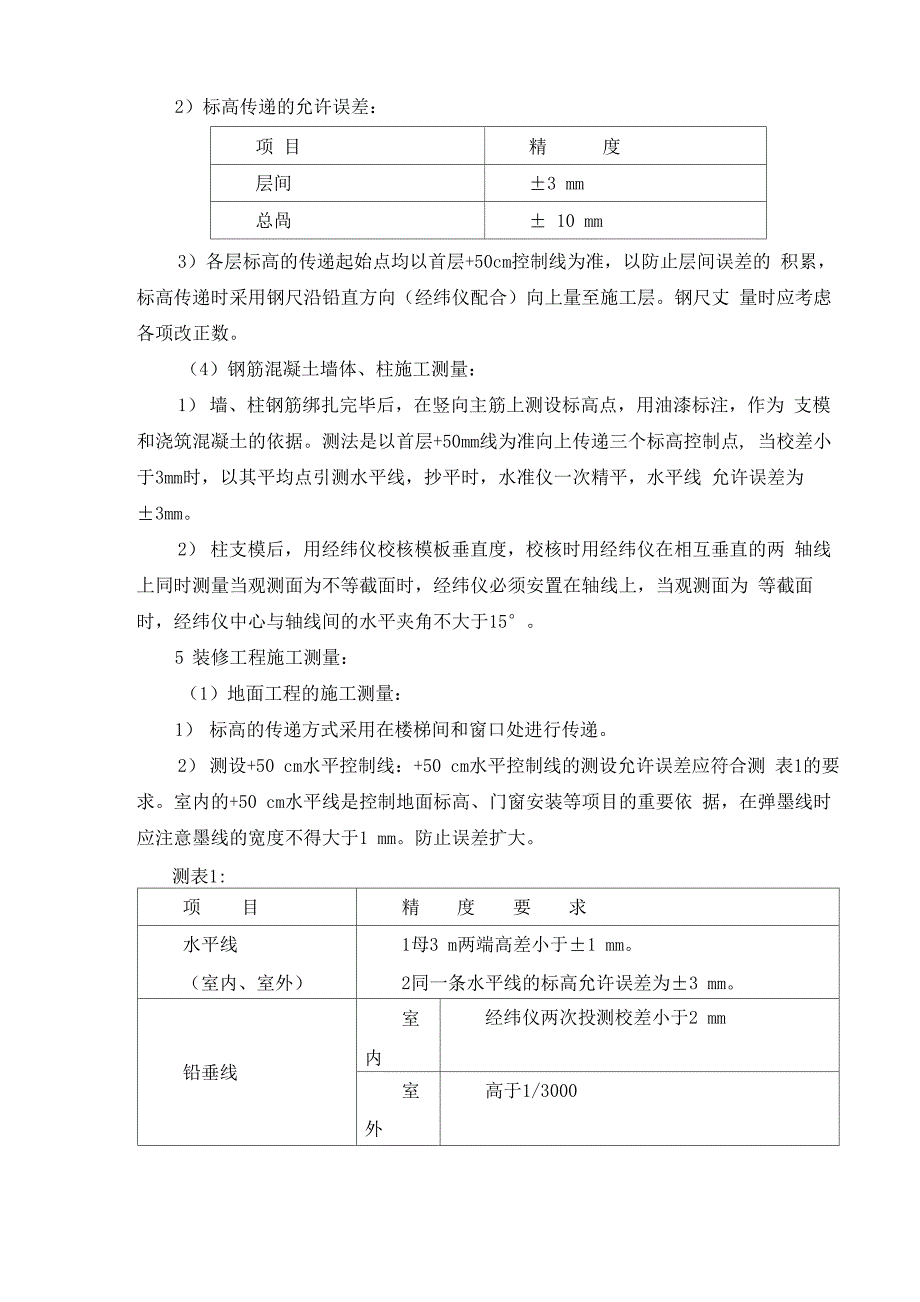 房建测量方案_第4页