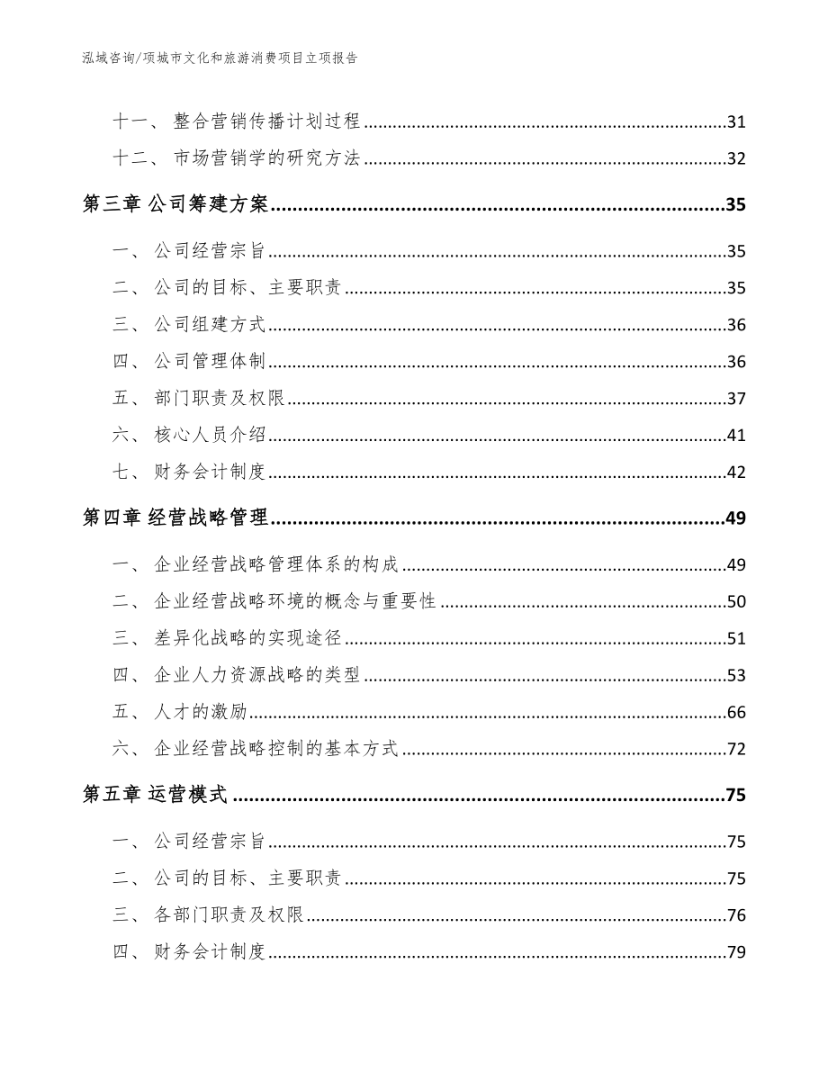 项城市文化和旅游消费项目立项报告【参考模板】_第3页